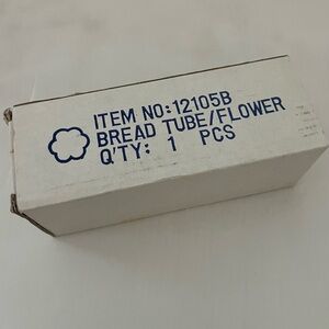 Vintage Pampered Chef Valtropia Bread Tube Flower #12105B